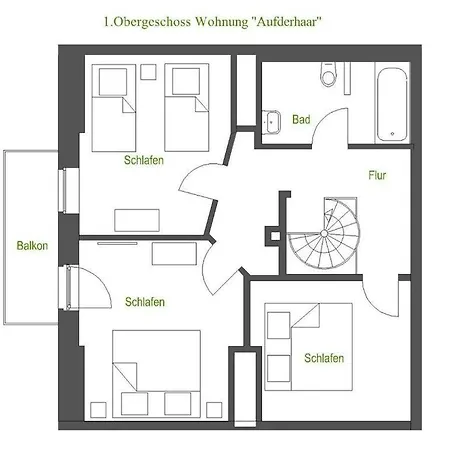 Aufderhaar Apartment *